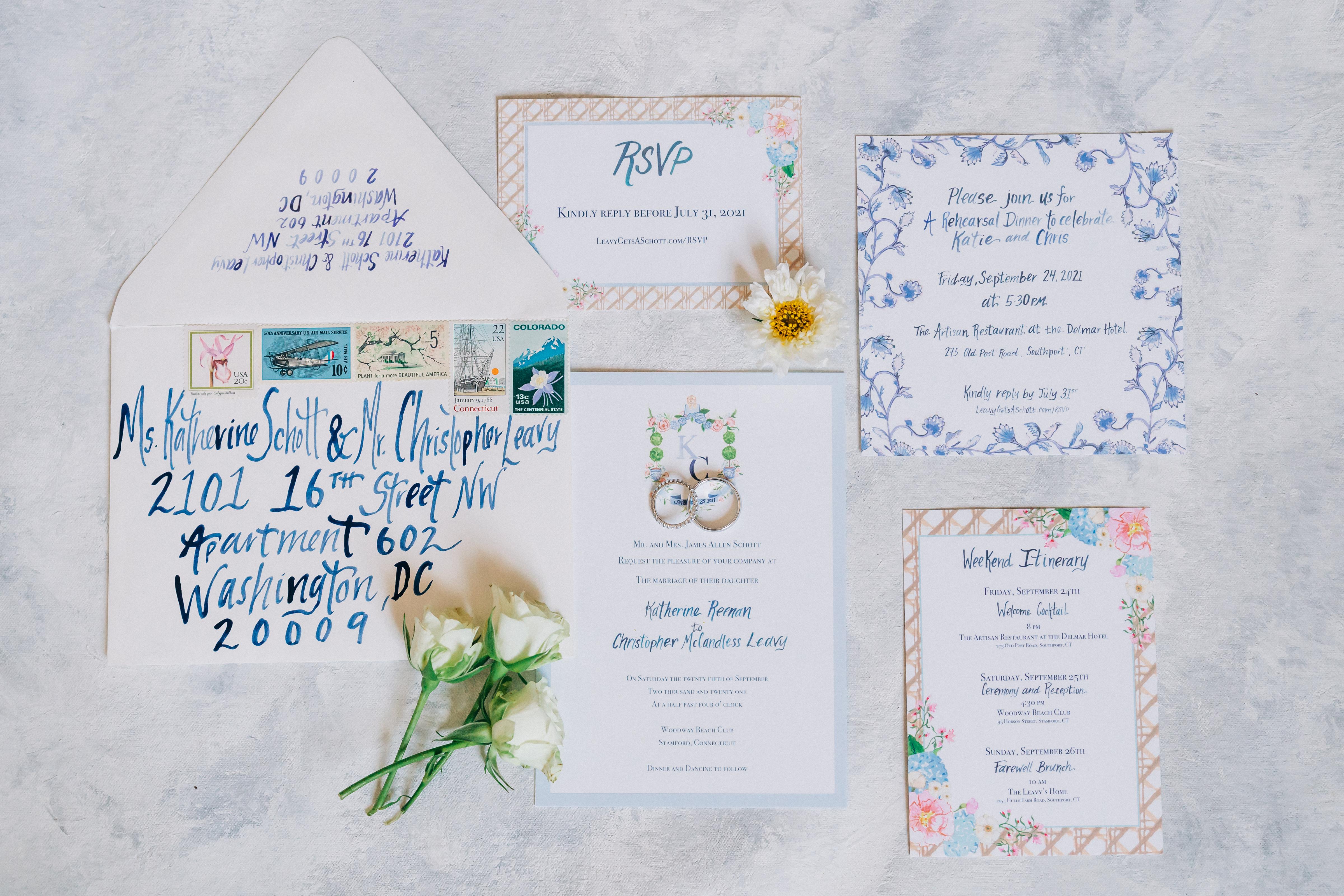 A Classic Fall Wedding at The Woodway Beach Club photo 3