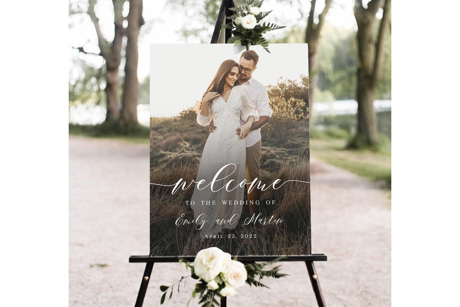 Welcome Wedding Board