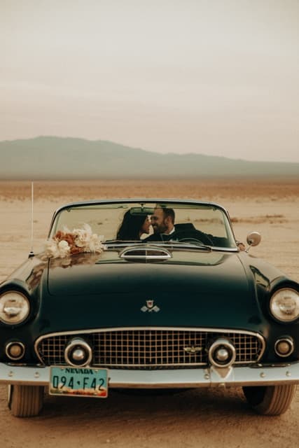 A Bohemian Fall Wedding at Seven Magic Mountains in Las Vegas photo 4