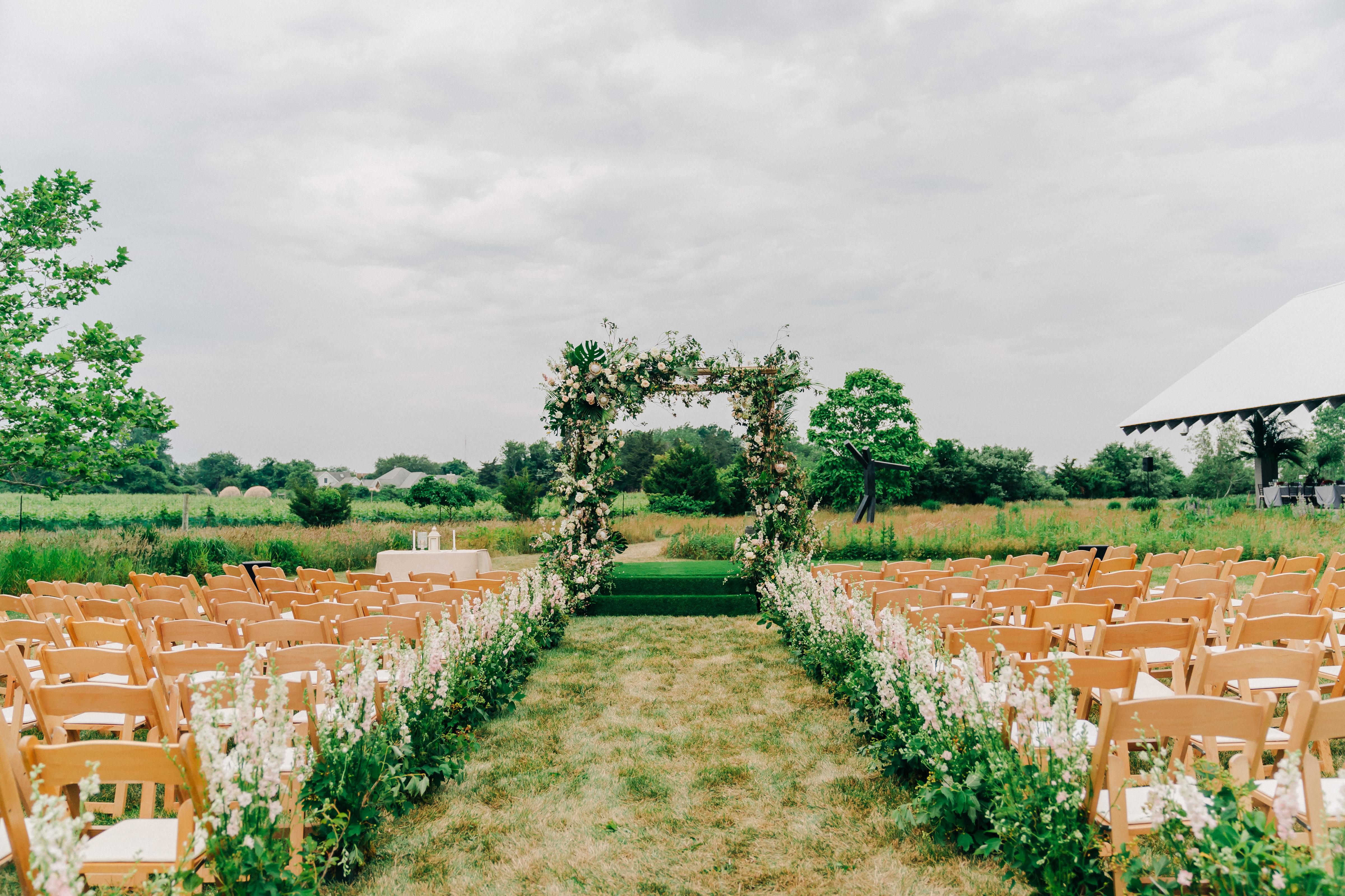 A Modern Spring Wedding at The Parrish Art Museum photo 5