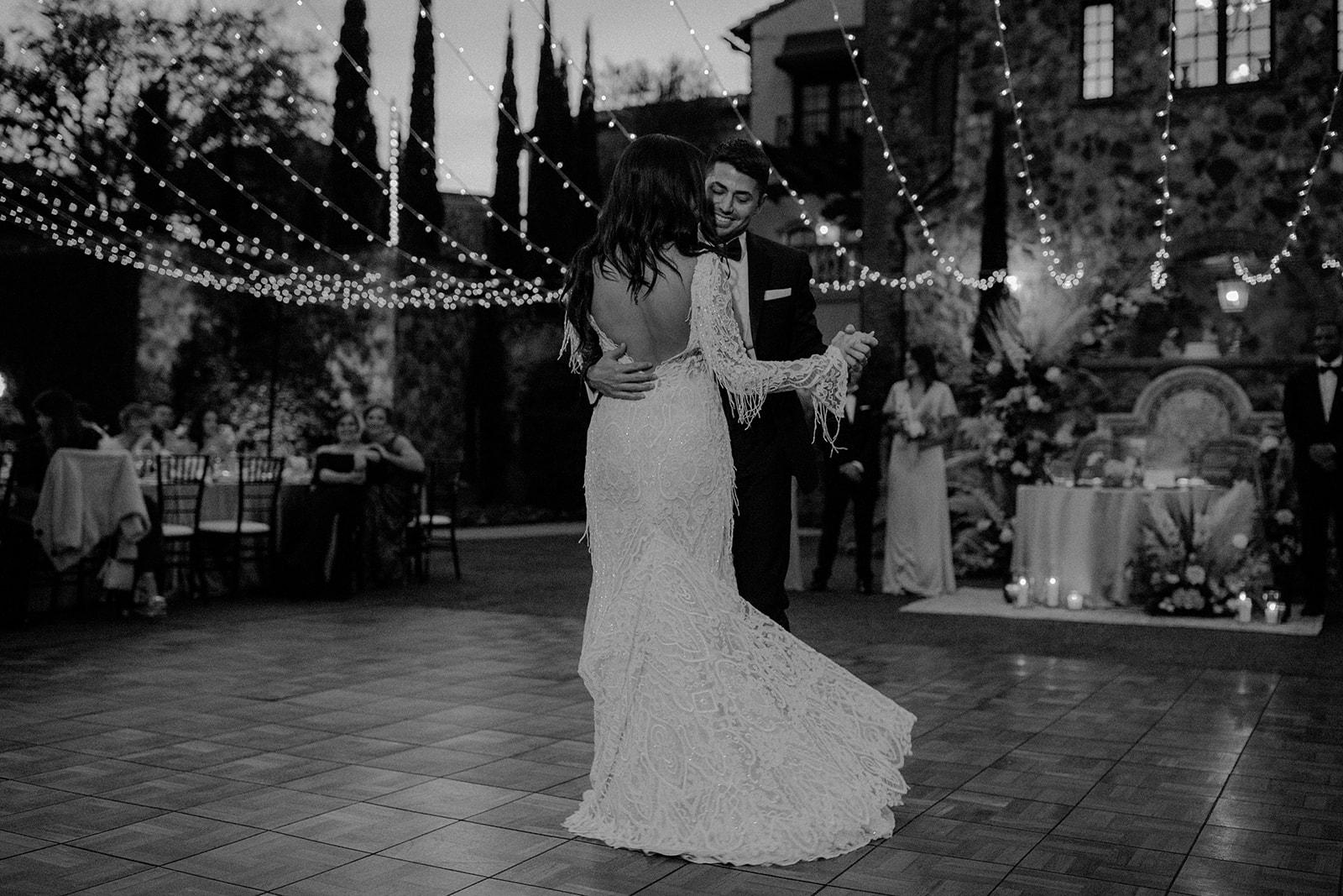 A Bohemian Winter Wedding at The Bella Collina Venue photo 3