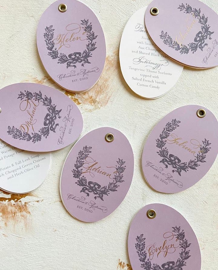 Laura Hooper Calligraphy portfolio 1