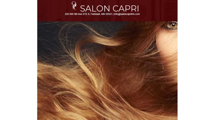 Salon Capri portfolio 3