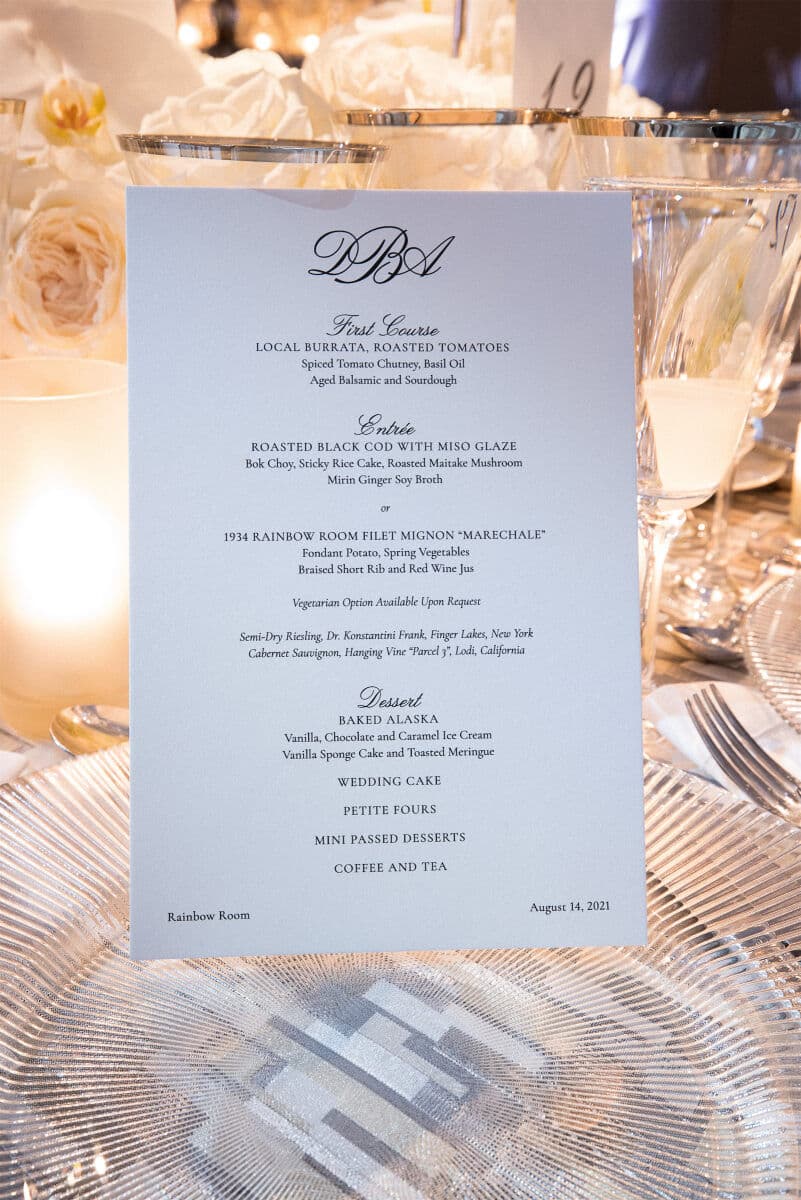 A Glamorous Winter Wedding at Rainbow Room photo 2