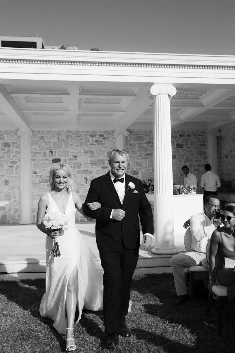 A Glamorous Black Tie Destination Wedding in Greece photo 5