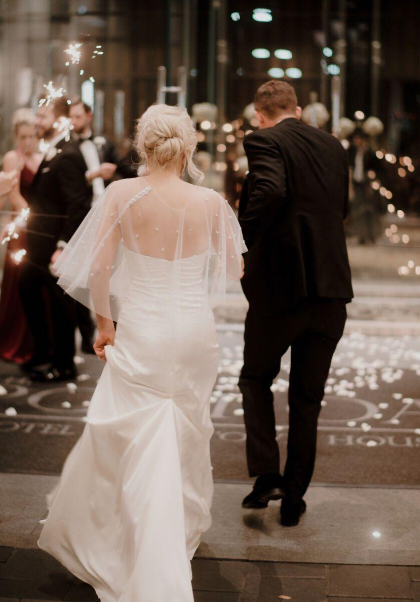 A Modern Winter Wedding at The Post Oak Hotel photo 5