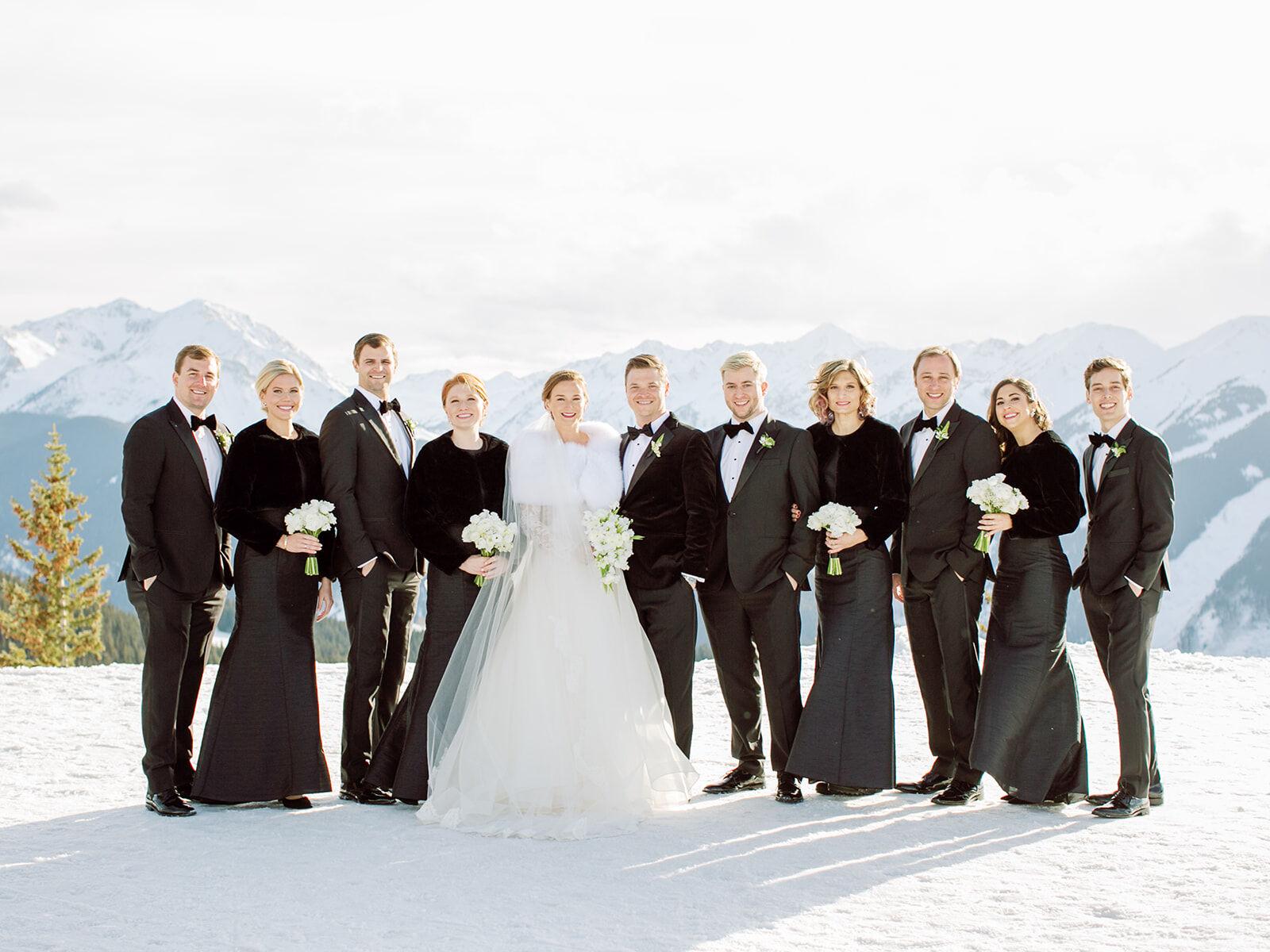A Classic Winter Wedding at The Little Nell photo 4