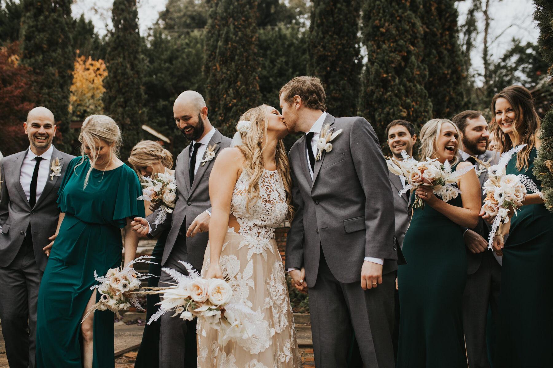 A Rustic Fall Wedding at Stan Mullins Art Studio photo 2
