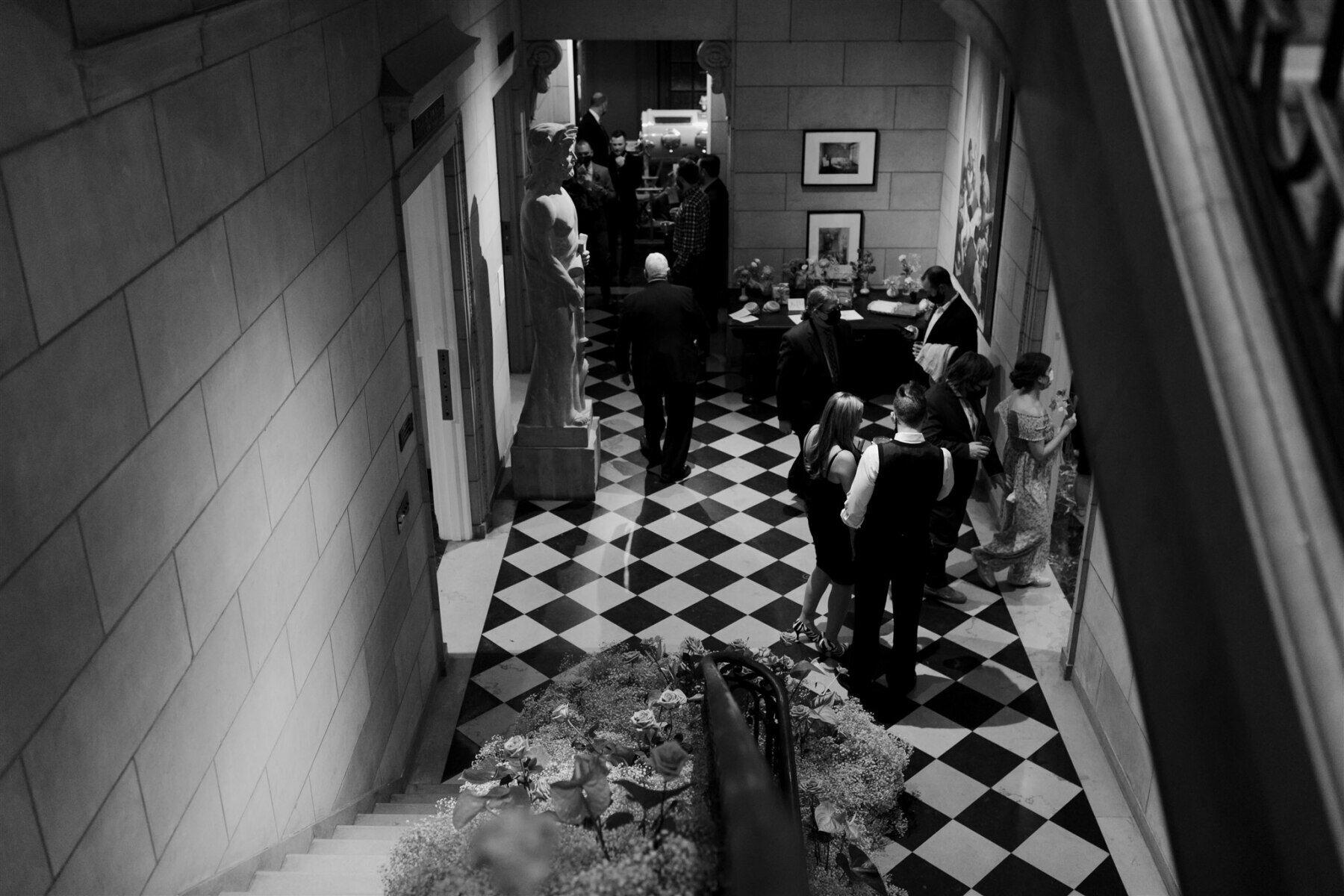A Modern Fall Wedding at International Museum of Surgical Science photo 3