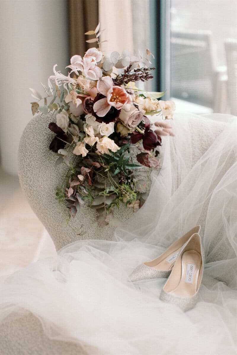 A Romantic Fall Wedding at Weylin photo 2