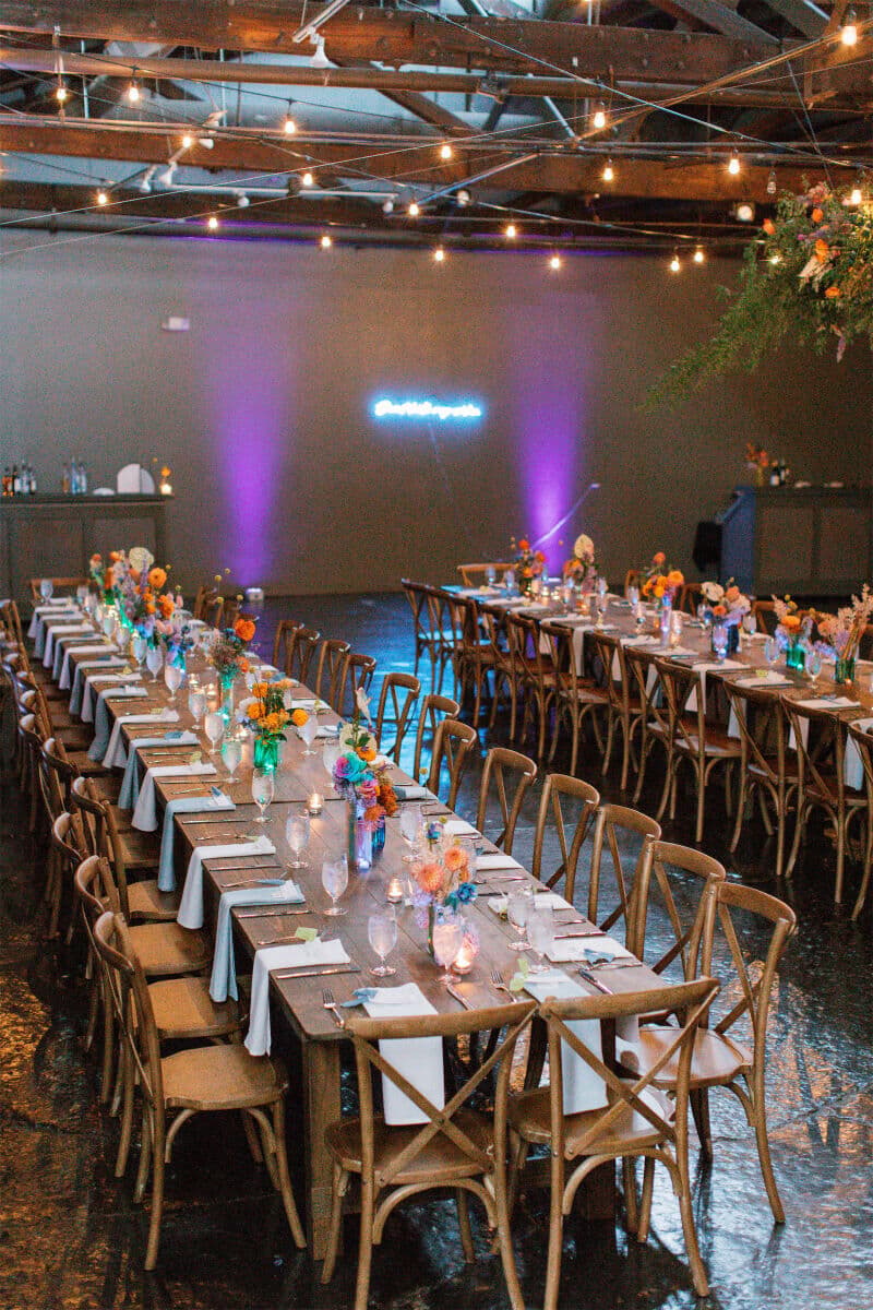 A Modern Summer Wedding at King Plow Arts Center