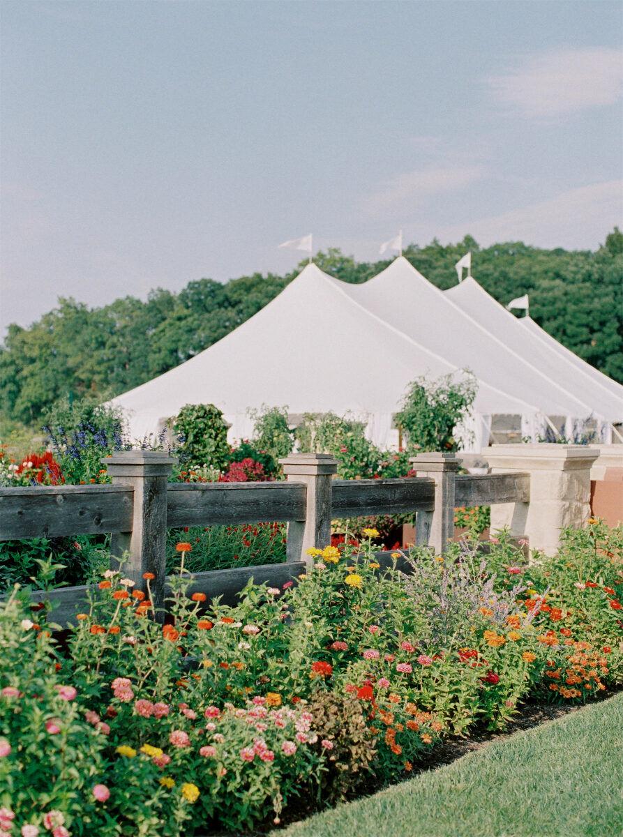 A Romantic Garden Wedding at a Private Residence in Michigan photo 4