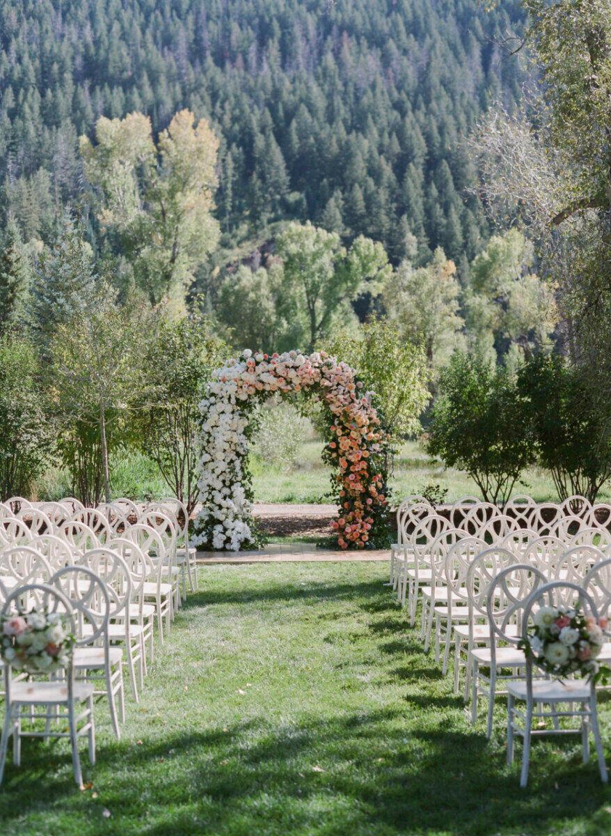 A Romantic Spring Garden Wedding at a Private Residence