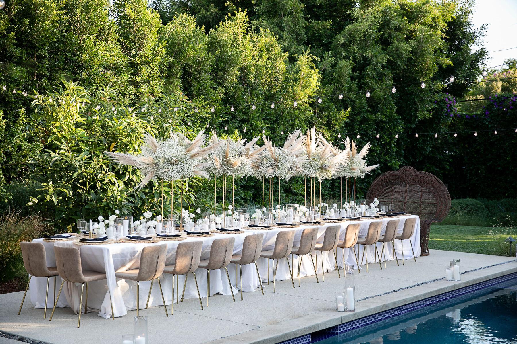A Modern Spring Wedding at ST. MONICA CATHOLIC COMMUNITY