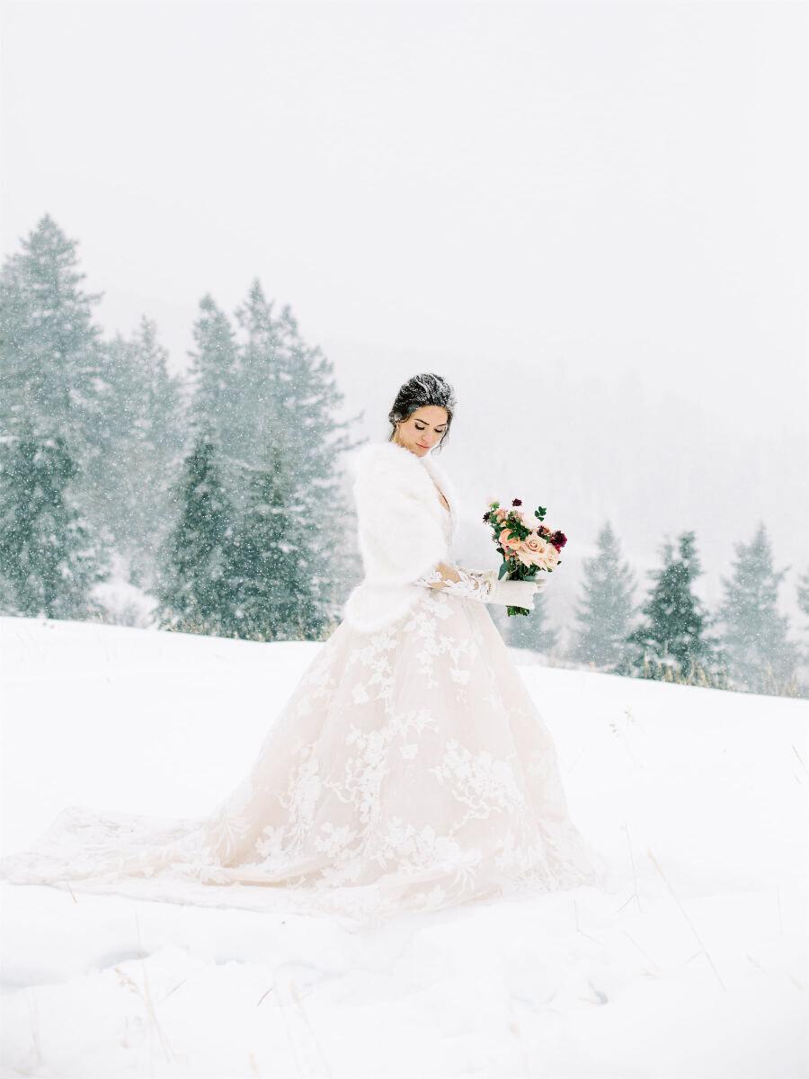 A Romantic Winter Wedding at The Ritz-Carlton, Bachelor Gulch