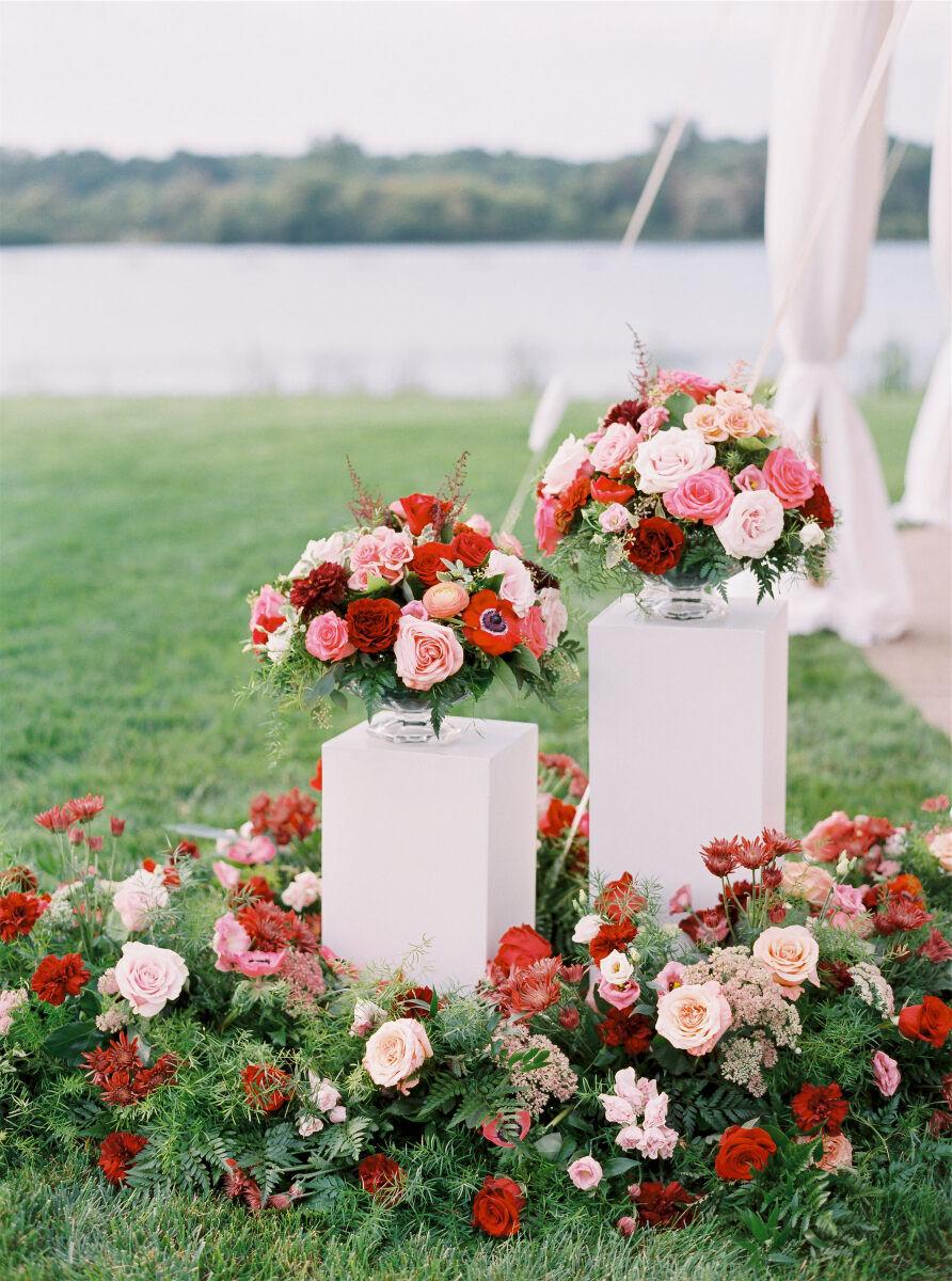 A Romantic Garden Wedding at a Private Residence in Michigan