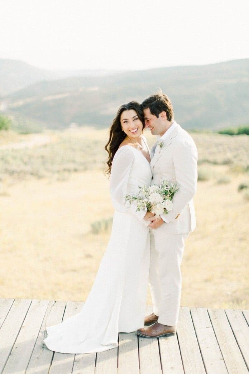 A Modern Mountain Wedding at The Lodge at Blue Sky photo 3