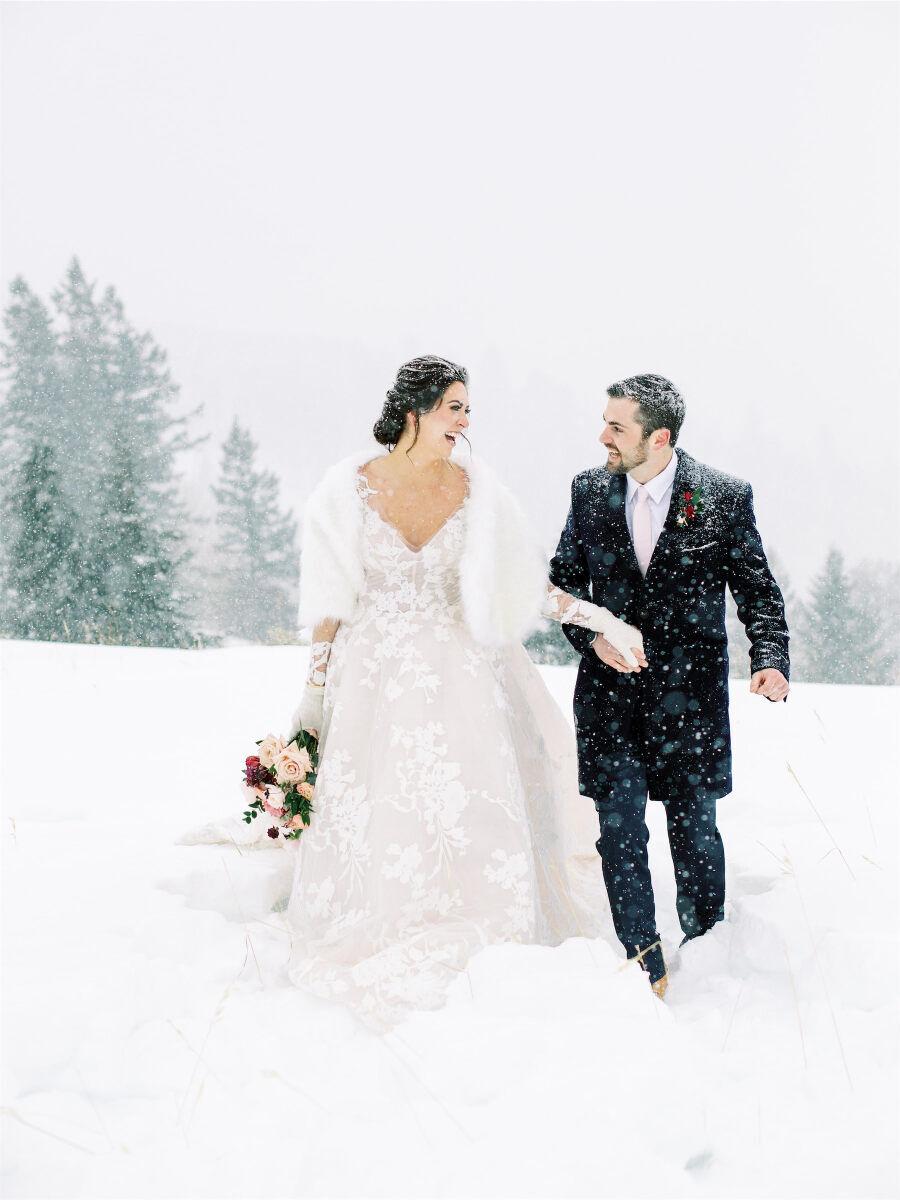 A Romantic Winter Wedding at The Ritz-Carlton, Bachelor Gulch photo 4