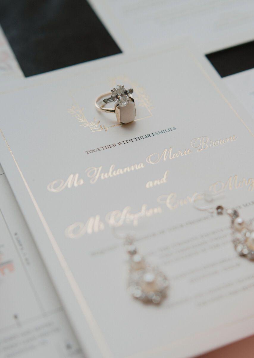 A Modern Winter Wedding at The Post Oak Hotel photo 4
