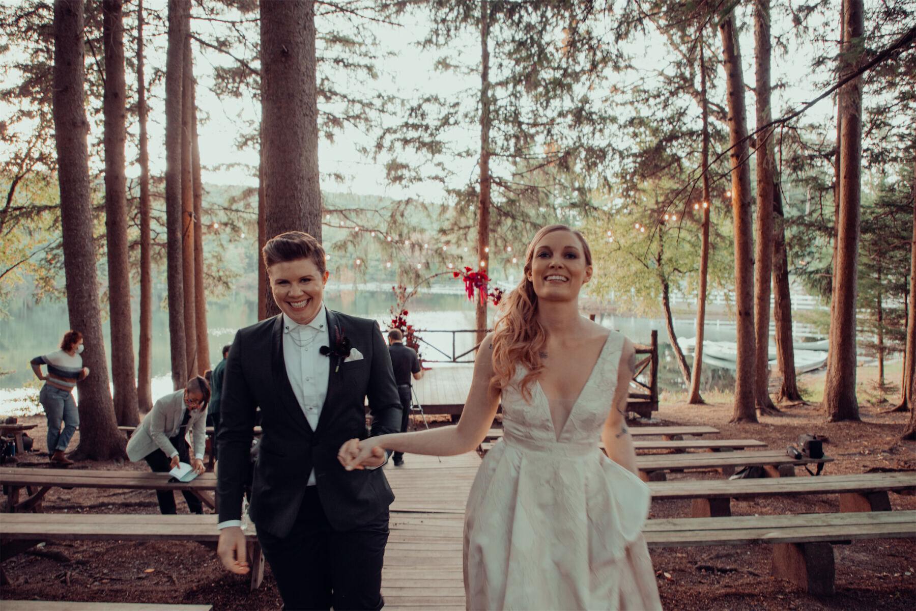 A Rustic Fall Wedding at Cedar Lakes Estate
