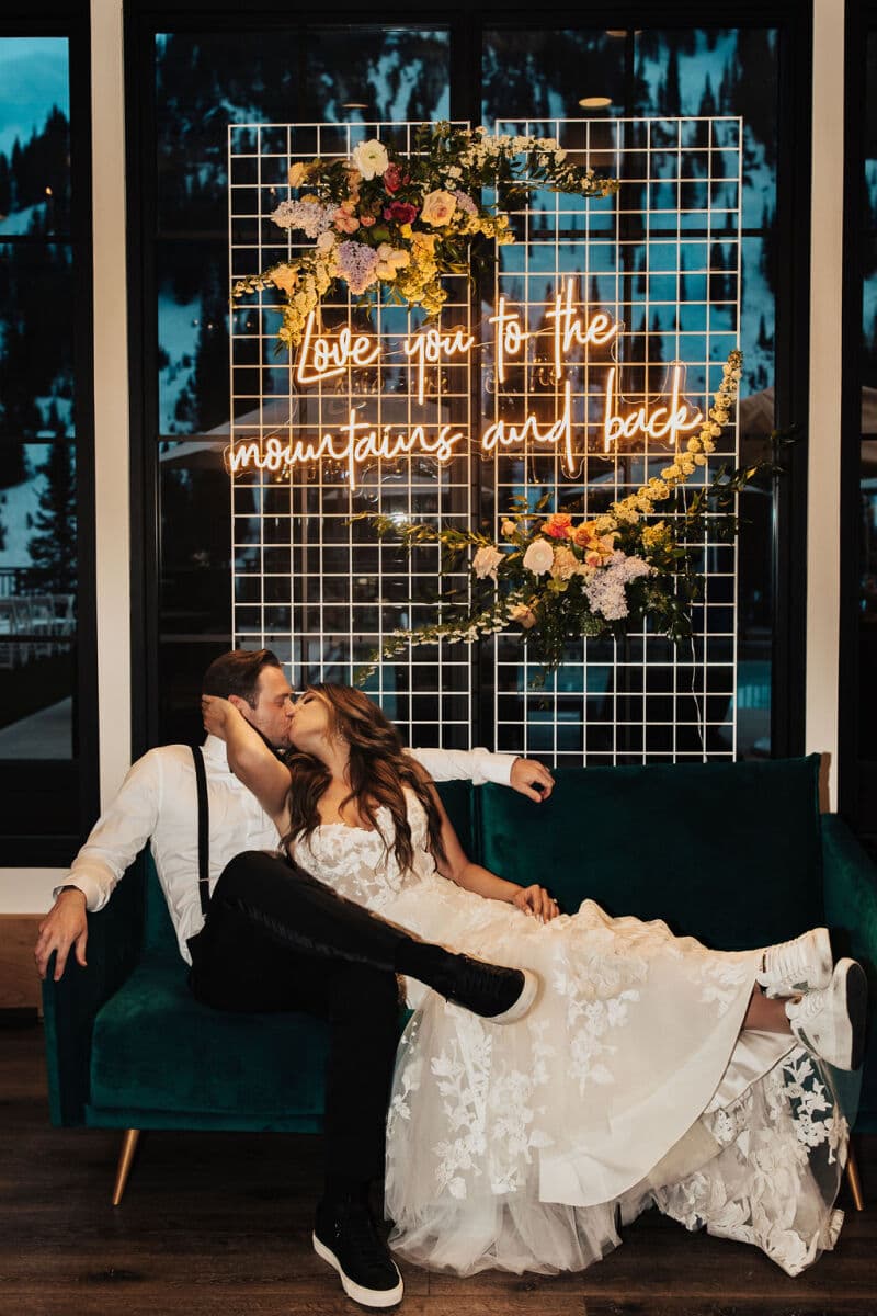 A Classic Winter Wedding at Snowpine Lodge