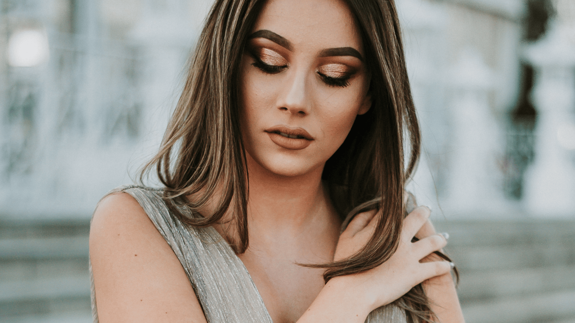 Add a Little Shimmer to Your Bridal Party With These Metallic Dresses for Your 'Maids