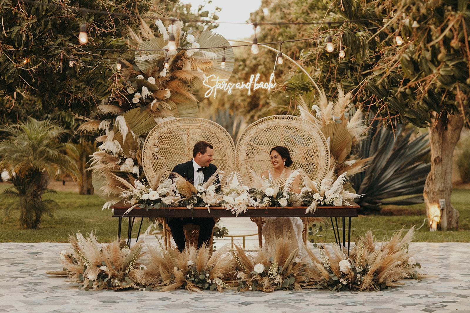A Bohemian Spring Wedding at Acre 12