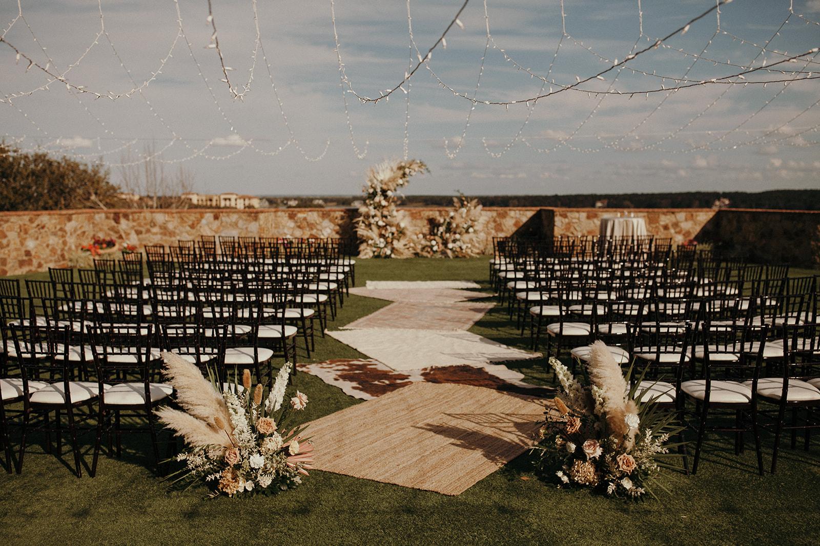 A Bohemian Winter Wedding at The Bella Collina Venue 19