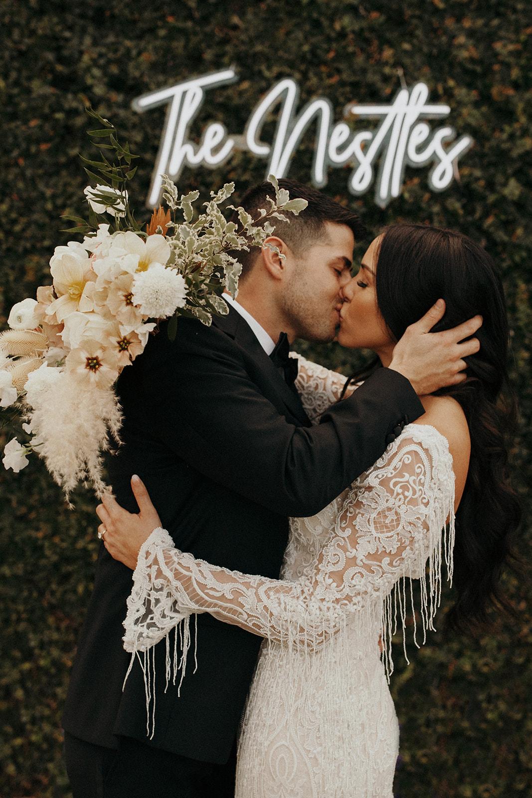 A Bohemian Winter Wedding at The Bella Collina Venue 10