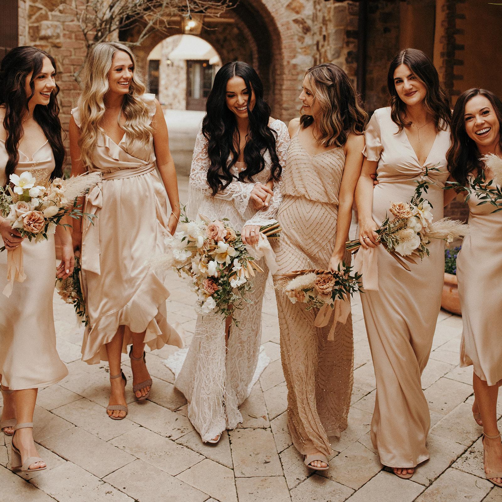A Bohemian Winter Wedding at The Bella Collina Venue 25