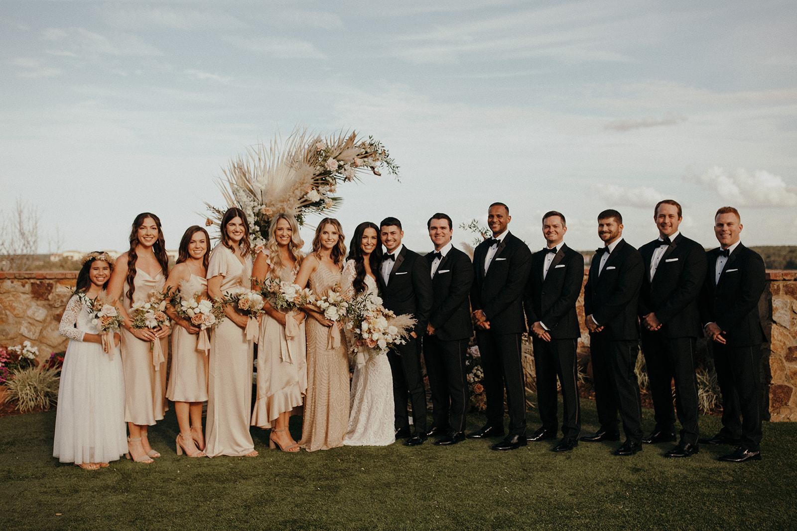 A Bohemian Winter Wedding at The Bella Collina Venue 9