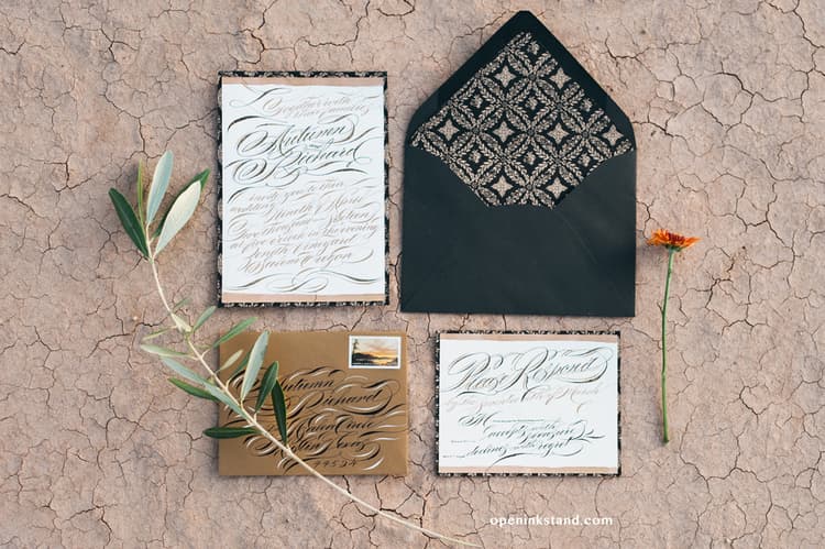 Openinkstand Calligraphy portfolio 4