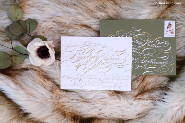 Openinkstand Calligraphy portfolio 2