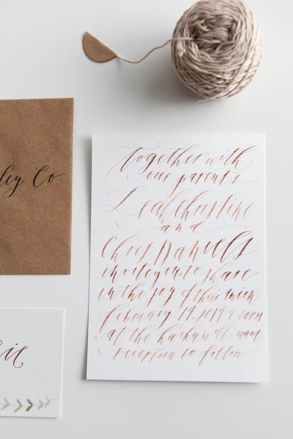 Written Word Calligraphy + Design portfolio 4