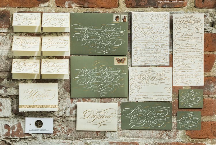 Openinkstand Calligraphy portfolio 5