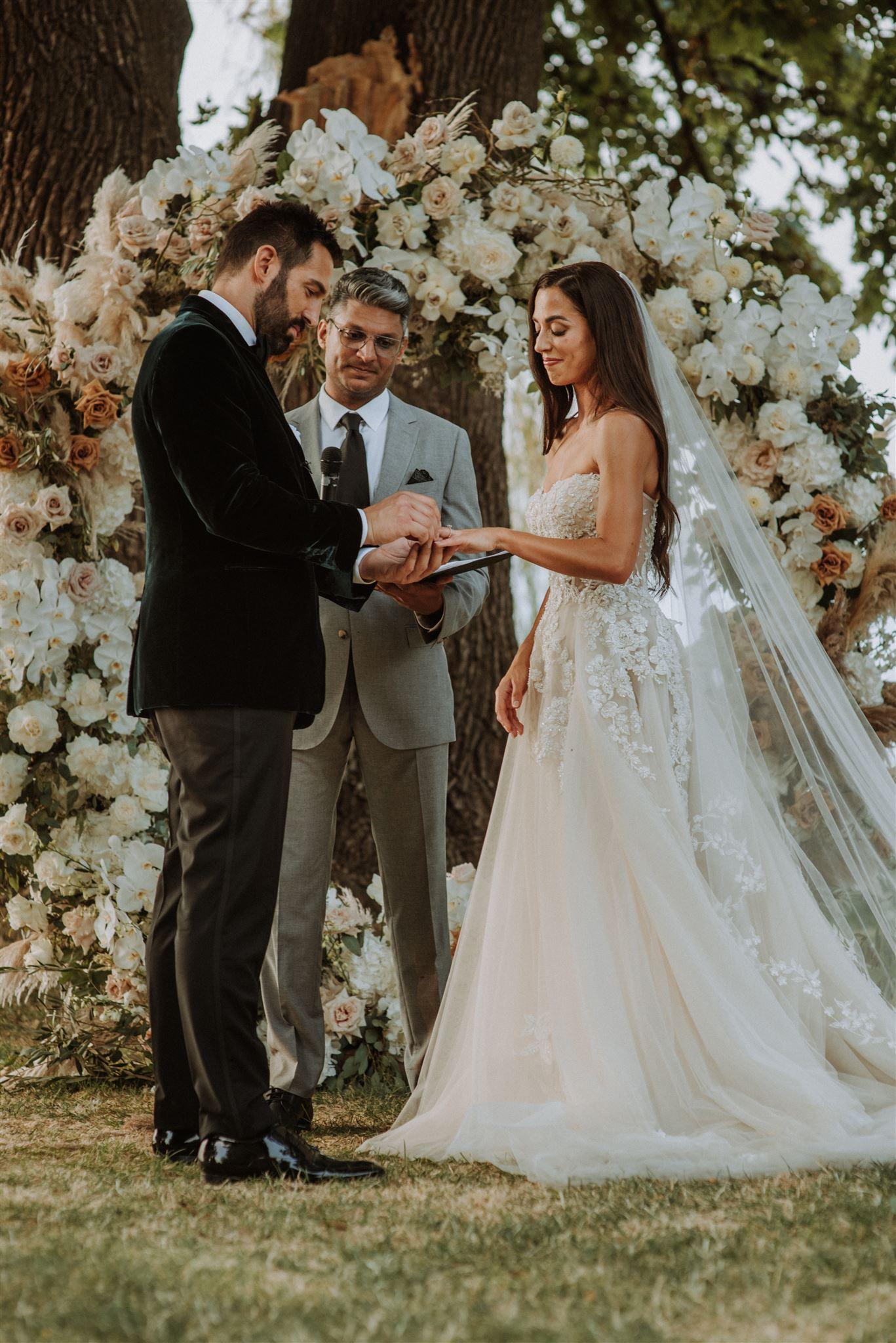 A Romantic Fall Wedding at the Brock House Restaurant 52