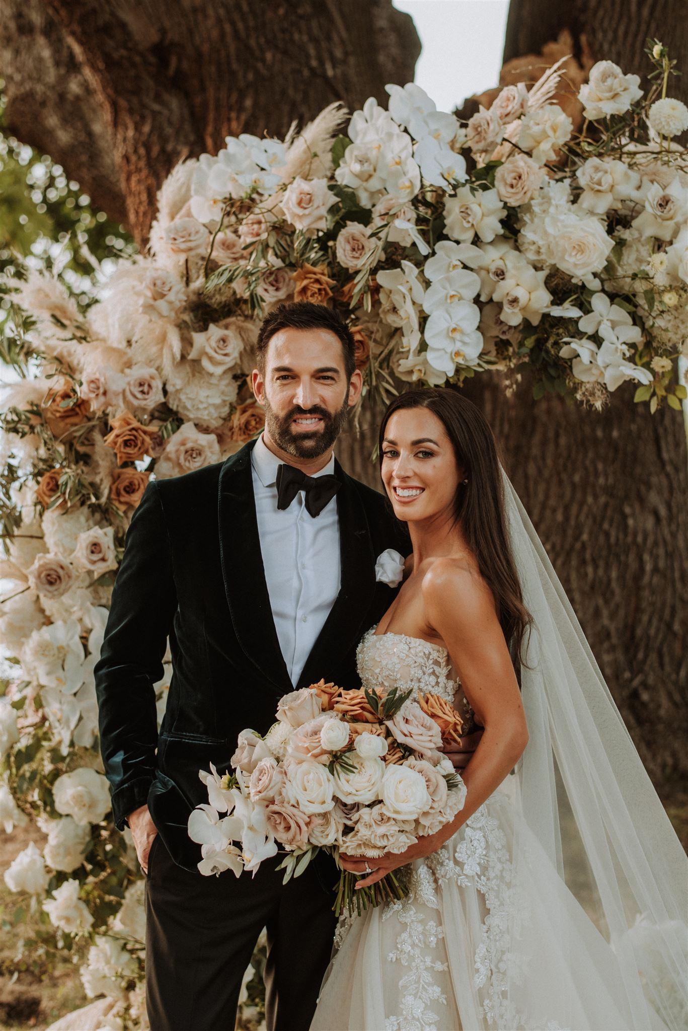 A Romantic Fall Wedding at the Brock House Restaurant 49