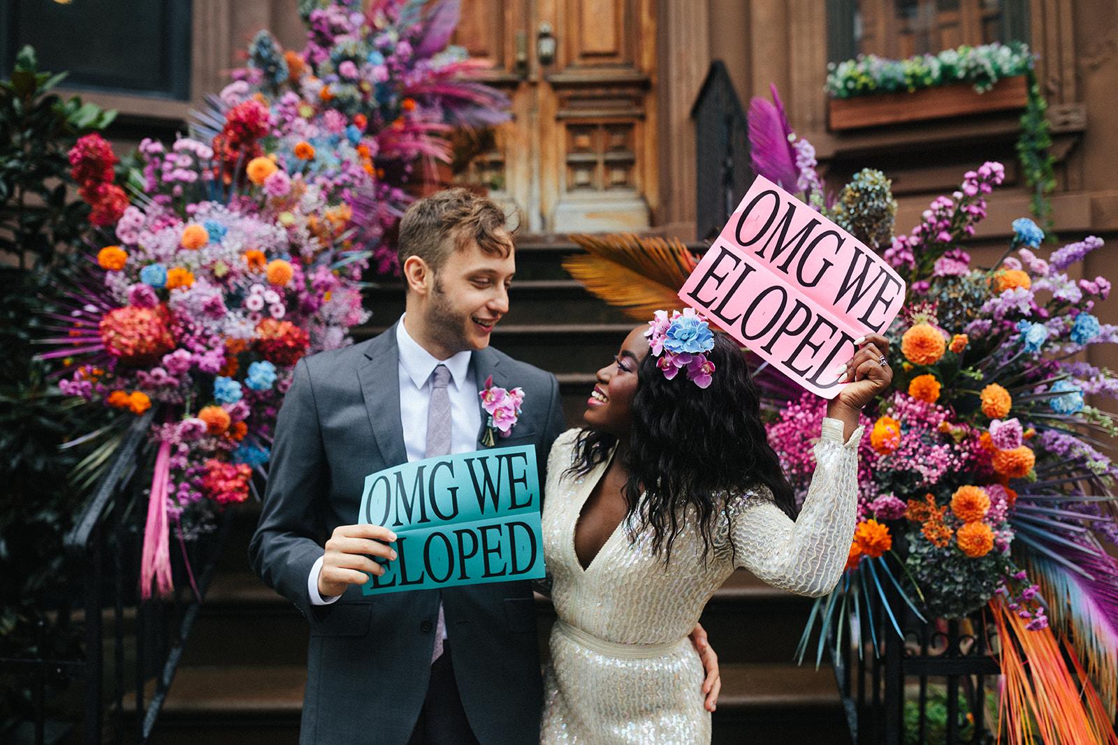 A Non-Traditional Elopement on a New York City Stoop 17