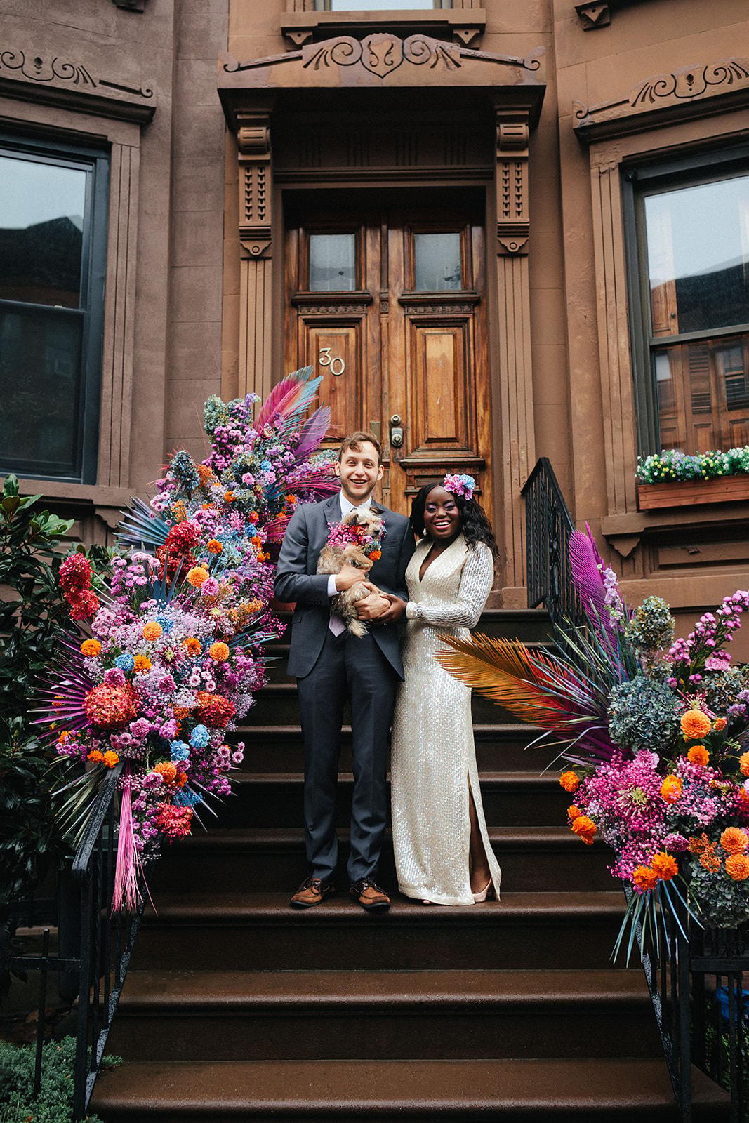 A Non-Traditional Elopement on a New York City Stoop 31