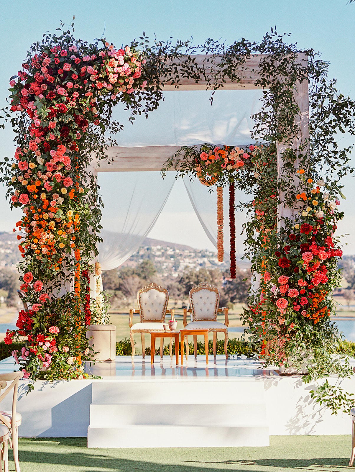 A Classic Winter Wedding at Omni La Costa Hotel 50