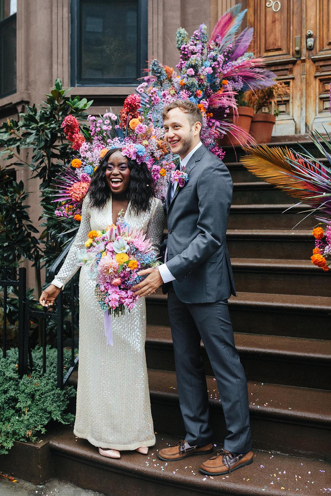 A Non-Traditional Elopement on a New York City Stoop 28