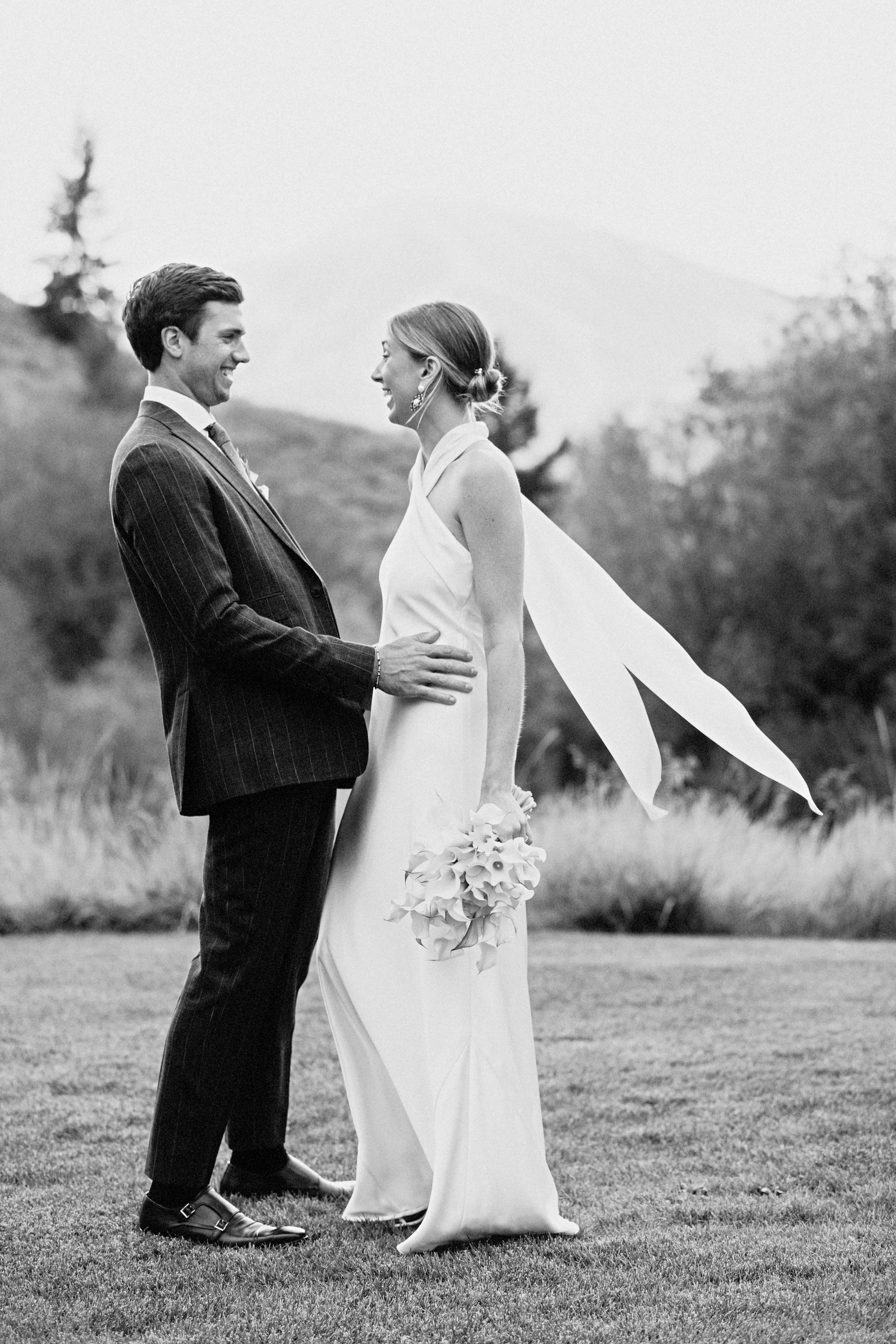 A Modern Fall Wedding at Trail Creek Cabin 10