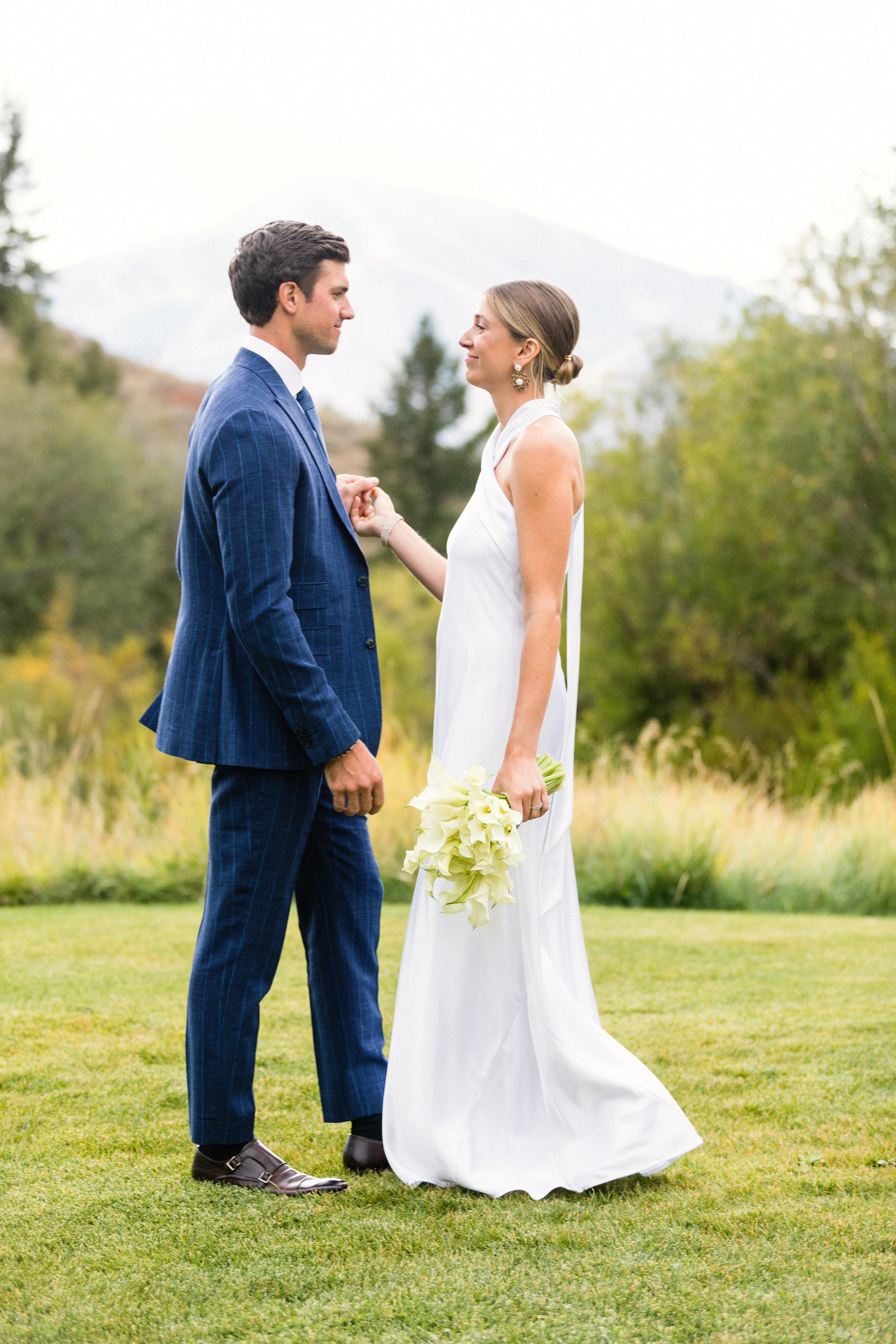 A Modern Fall Wedding at Trail Creek Cabin 2