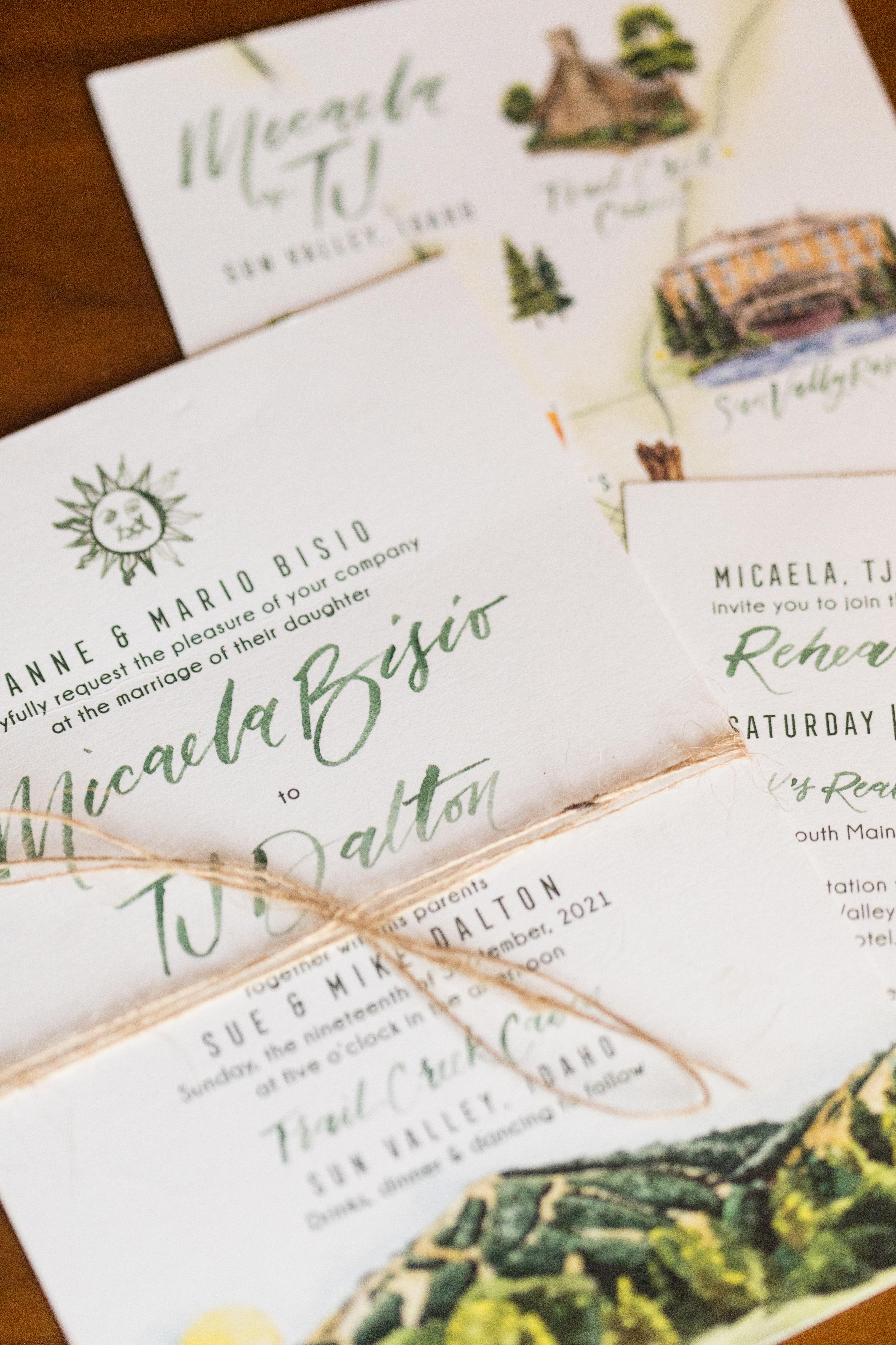 A Modern Fall Wedding at Trail Creek Cabin 4