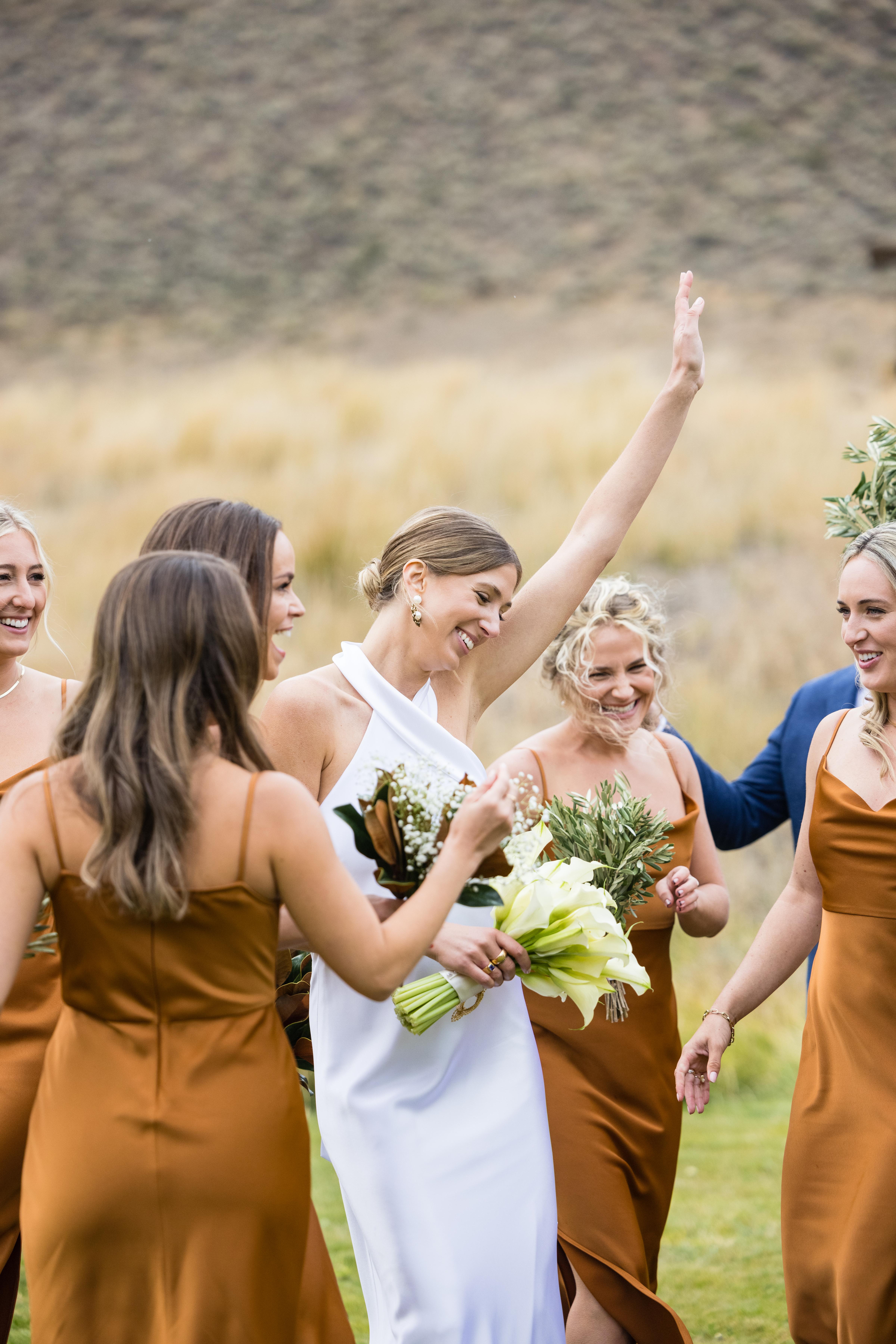 A Modern Fall Wedding at Trail Creek Cabin 25