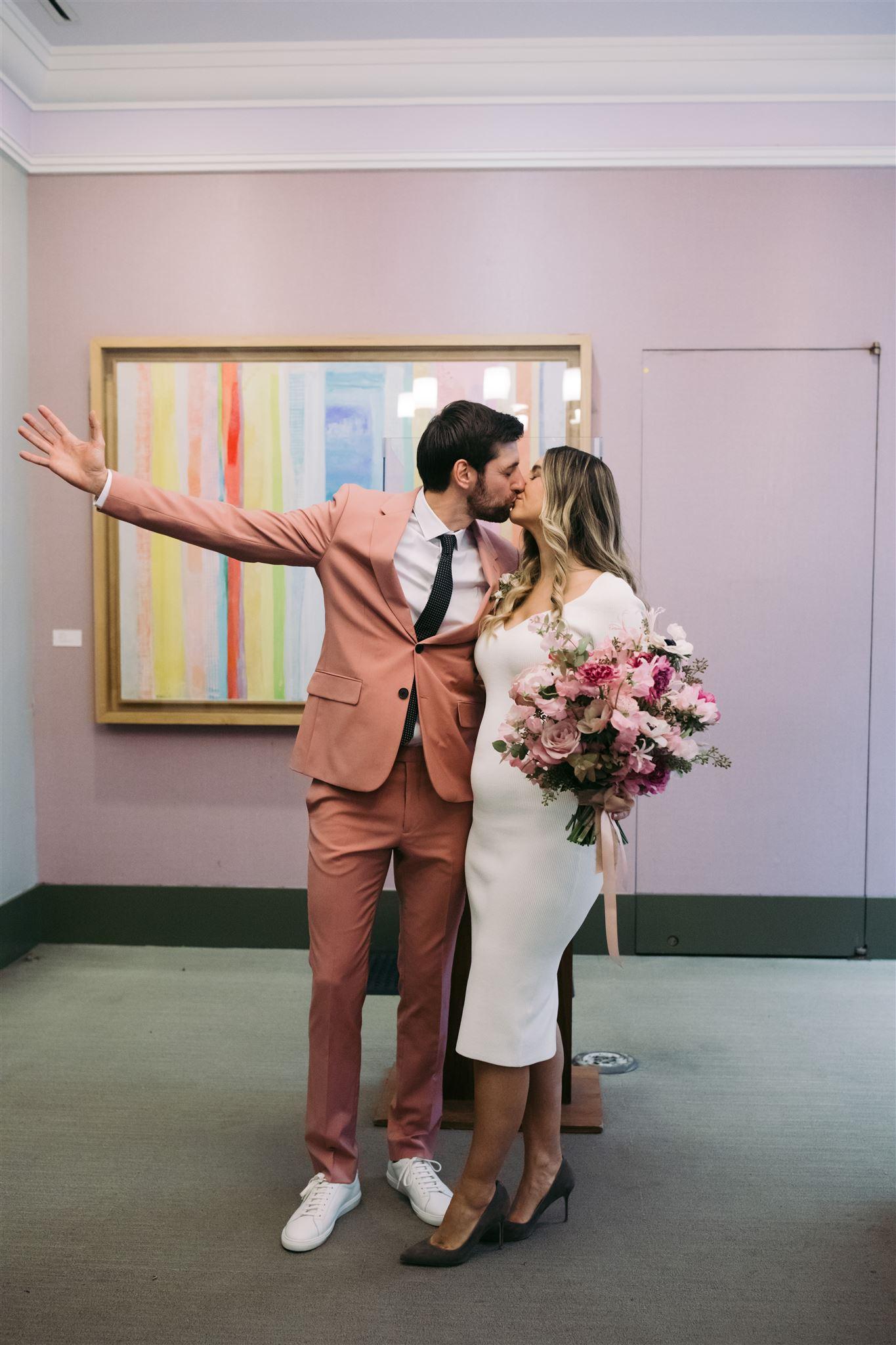 A Modern Wedding at New York City's City Hall 1