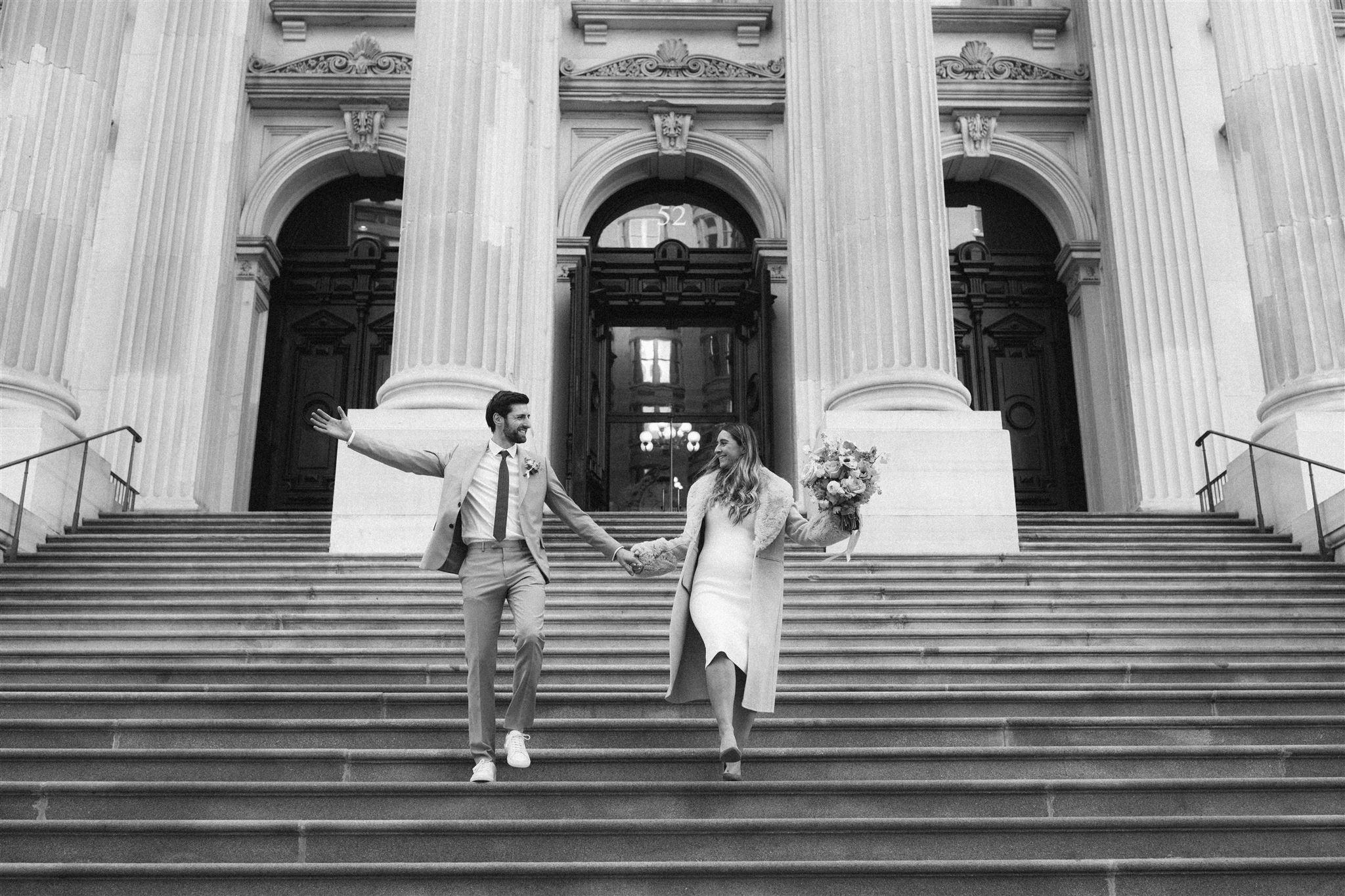A Modern Wedding at New York City's City Hall 36