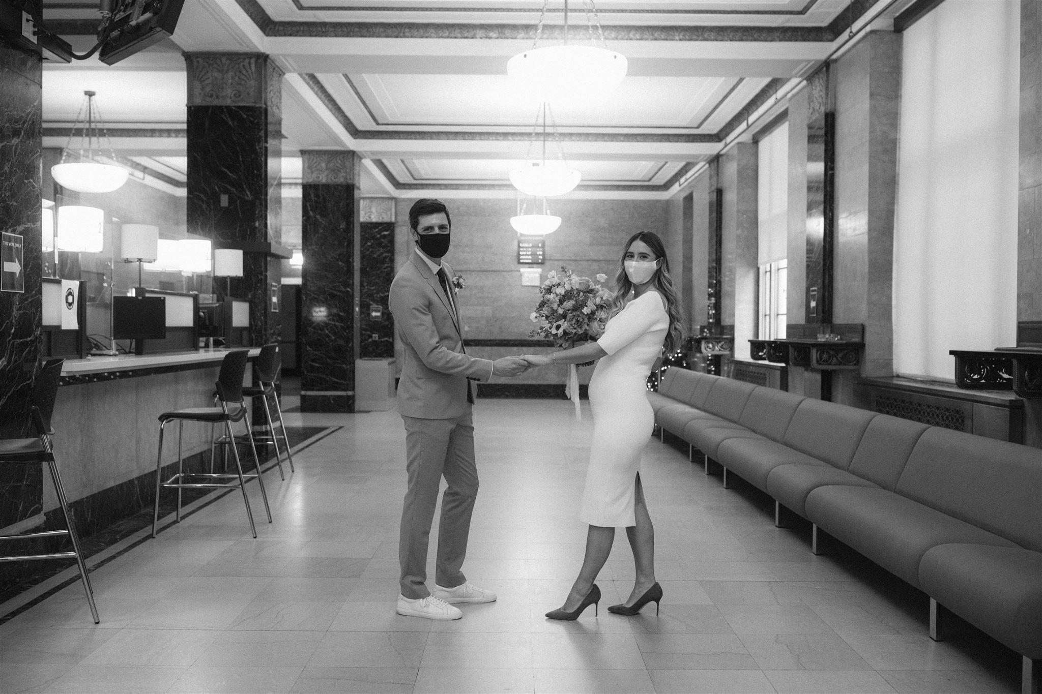 A Modern Wedding at New York City's City Hall 19