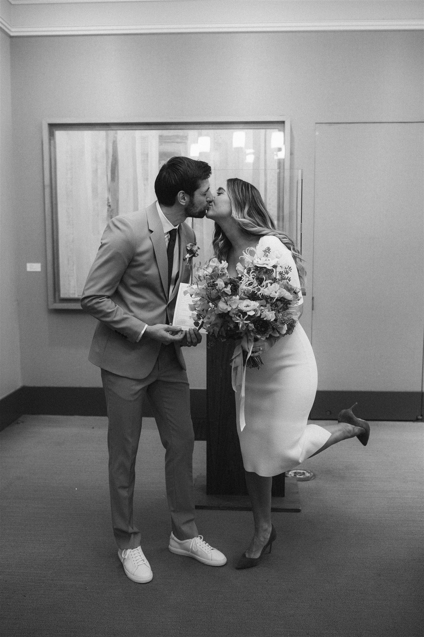 A Modern Wedding at New York City's City Hall 18