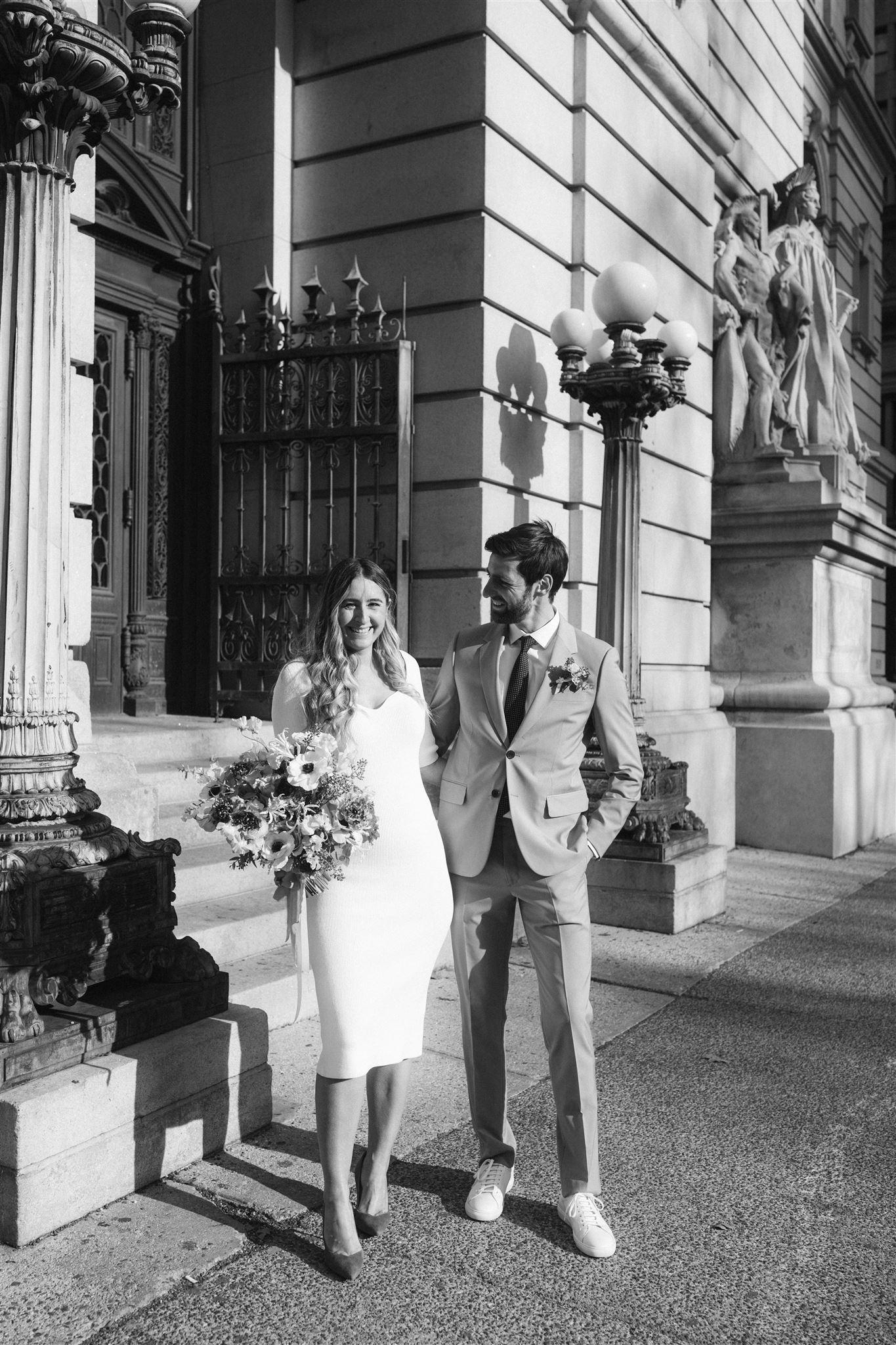 A Modern Wedding at New York City's City Hall 37
